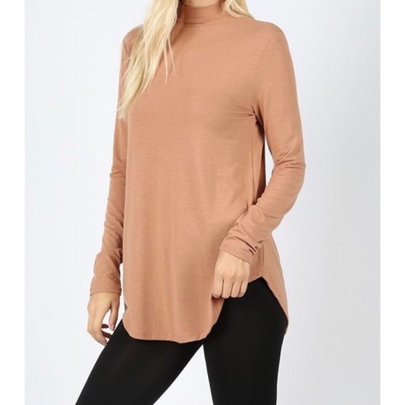 Alex Mock Neck Top - Picture 2 of 4